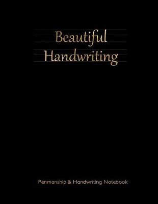 Book cover for Penmanship & Handwriting Notebook