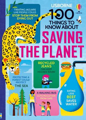 Book cover for 100 Things to Know About Saving the Planet