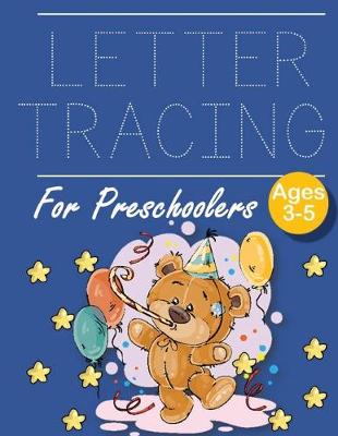 Book cover for Letter Tracing for Preschoolers Party Bear