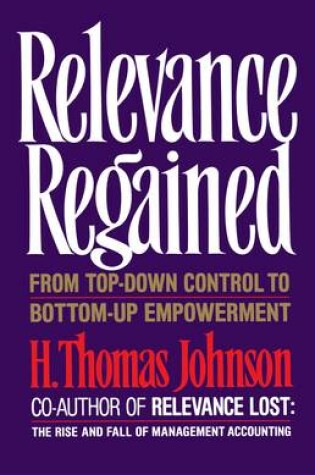 Cover of Relevance Regained