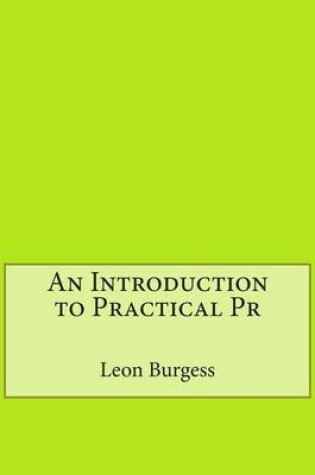 Cover of An Introduction to Practical PR