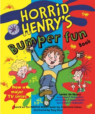 Book cover for Horrid Henry's Bumper Fun Book