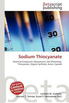 Cover of Sodium Thiocyanate