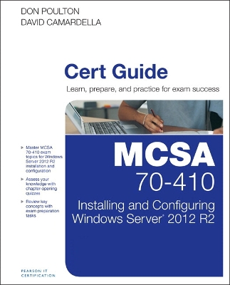Book cover for MCSA 70-410 Cert Guide R2