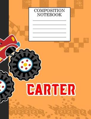 Book cover for Composition Notebook Carter