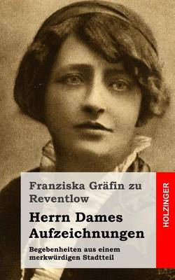 Book cover for Herrn Dames Aufzeichnungen