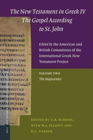 Cover of New Testament in Greek IV, The: The Gospel According to St. John. New Testament Tools, Studies and Documents, Volume 37.