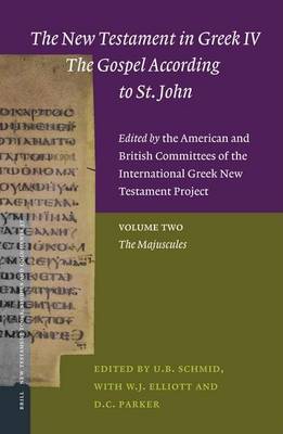 Cover of New Testament in Greek IV, The: The Gospel According to St. John. New Testament Tools, Studies and Documents, Volume 37.