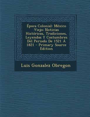 Book cover for Epoca Colonial