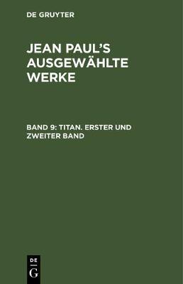 Book cover for Titan. Erster Und Zweiter Band