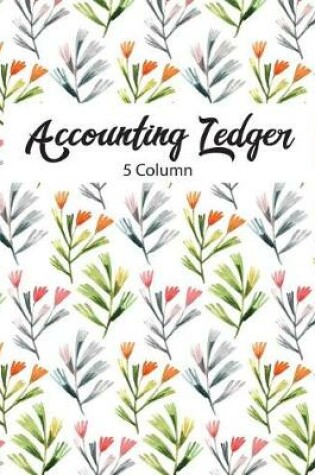 Cover of 5 Column Accounting Ledger