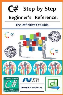 Book cover for C# Step by Step Beginner's Reference.