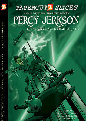 Book cover for Percy Jerkson & the Ovolactovegetarians