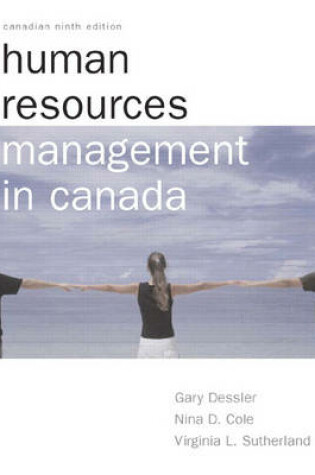 Cover of Human Resources Management In Canada, Ninth Canadian Edition