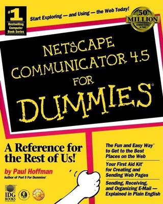 Book cover for Netscape Communicator 5 For Dummies