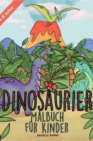 Cover of Dinosaurier Malbuch für Kinder