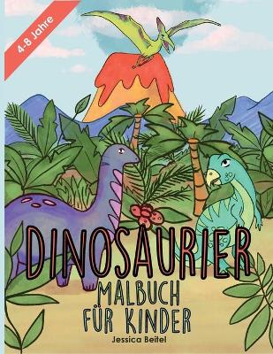 Book cover for Dinosaurier Malbuch für Kinder