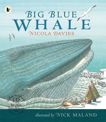Book cover for Big Blue Whale Pbk And Cd