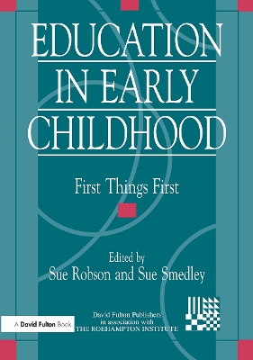 Book cover for Education in Early Childhood