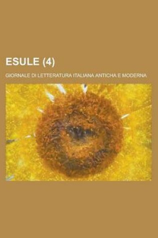 Cover of Esule (4)