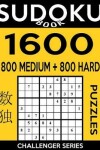 Book cover for Sudoku Book 1,600 Puzzles, 800 Medium and 800 Hard