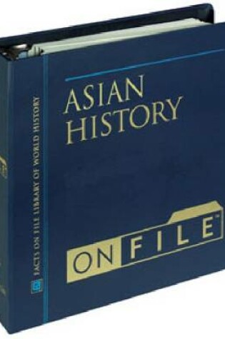 Cover of Asian History on File
