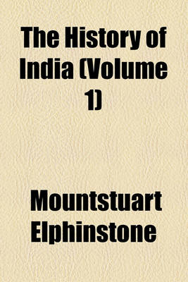 Book cover for The History of India (Volume 1)