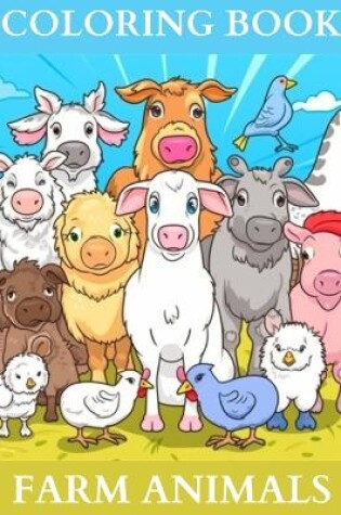 Cover of Coloring Book Farm Animals