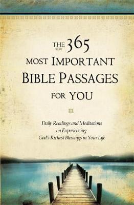 Book cover for The 365 Most Important Bible Passages For You