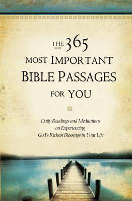 Book cover for The 365 Most Important Bible Passages for You