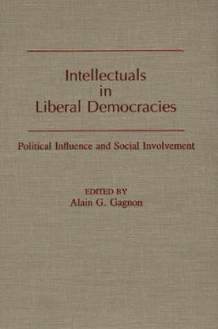 Cover of Intellectuals in Liberal Democracies