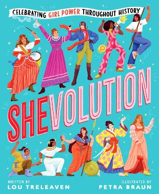 Book cover for Shevolution: Celebrating Female Power Throughout History