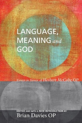 Cover of Language, Meaning, and God