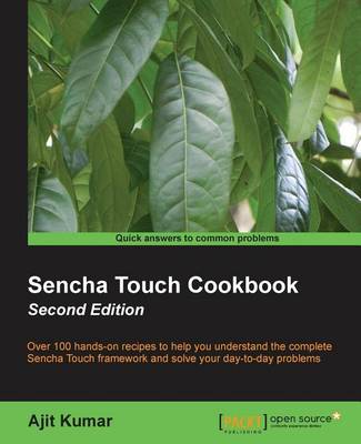Book cover for Sencha Touch Cookbook, Second Edition