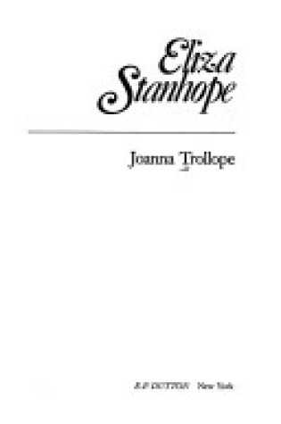 Cover of Eliza Stanhope