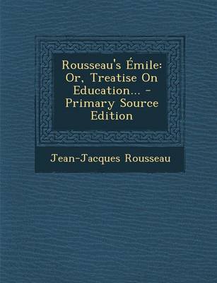 Book cover for Rousseau's Emile