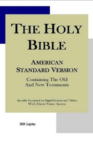 Cover of The Holy Bible - American Standard Version