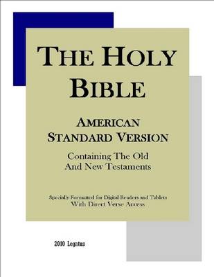 Book cover for The Holy Bible - American Standard Version