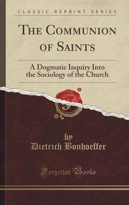 Book cover for The Communion of Saints