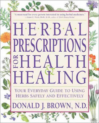 Book cover for Herbal Prescriptions for Health and Healing