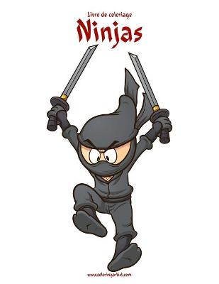 Cover of Livre de coloriage Ninjas 1