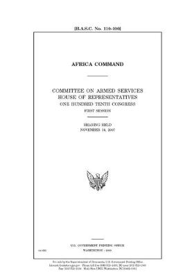 Book cover for Africa Command