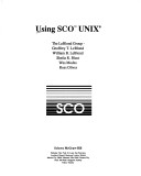 Book cover for Using Sco Unix