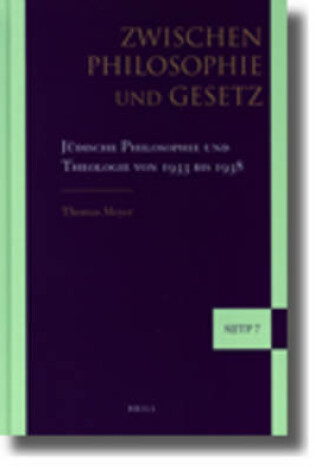 Cover of Zwischen Philosophie und Gesetz