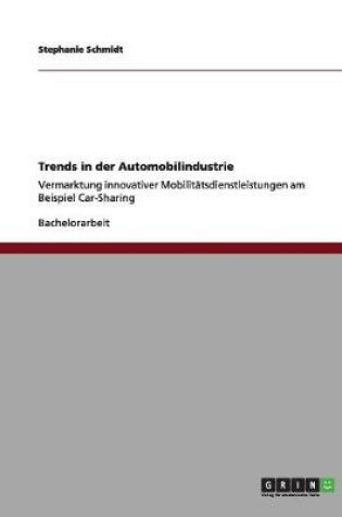 Cover of Trends in der Automobilindustrie