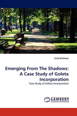 Book cover for Emerging from the Shadows