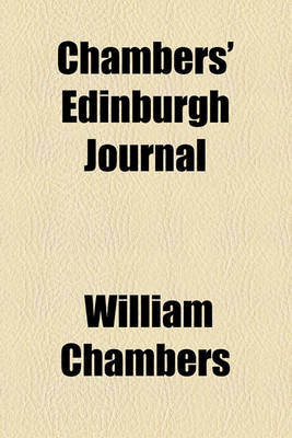 Book cover for Chambers' Edinburgh Journal