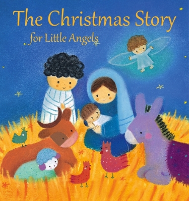 Book cover for The Christmas Story for Little Angels