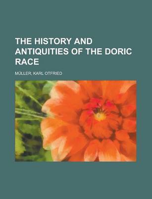 Book cover for The History and Antiquities of the Doric Race Volume 2
