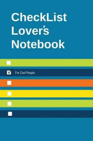 Cover of Checklist Lover's Notebook